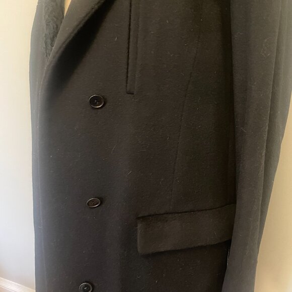 Helmut Lang cashmere/ wool overcoat , size M - Picture 10 of 11